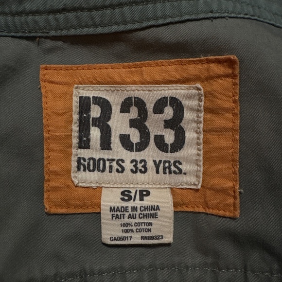 ROOTS Vintage Khaki/Green Jacket - Picture 2 of 3